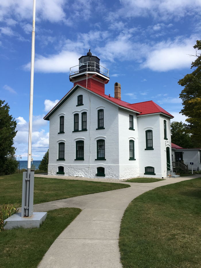 Grand Traverse Lighthouse - Sept 2017 Photo (newer photo)